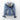 Women's light wash denim jacket with a hood and fleece lining, featuring long sleeves and a front collar, designed for winter outerwear.