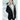 Women's luxury white puffer jacket with a fur hood, featuring a stylish and warm design, perfect for winter.
