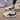 Women's pastel chunky sneakers with a stylish multi-color design, featuring grey and electric blue accents, perfect for urban and casual wear.