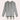 Women's grey plaid layered hoodie with long sleeves and a casual design, perfect for autumn fashion.