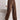 Women's plush brown fleece lounge pants featuring a cozy wide-leg design.