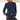 Women's purple wool blazer with tailored contrast cuffs, featuring a structured collar, long sleeves, and a fitted waist for a chic and sophisticated look.