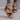 Women's Rhinestone Wedge Sandals in Chic Black, featuring a summer fashion design with high heels and rhinestone embellishments, shown on a model's feet and legs.