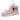 Pink high-top sneakers for women with a stylish design, featuring a comfortable sole and magenta accents suitable for walking and outdoor activities.