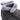 Women's grey waterproof insulated winter snow boots with a non-slip sole, featuring a fur lining for added warmth and comfort.