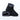 Women's grey waterproof insulated non-slip winter snow boots with synthetic rubber sole.