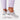 Women's white platform sneakers with zipper, featuring a stylish design suitable for walking, shown on feet against a purple background.