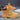 Yellow waterproof men's ankle boots designed for durability and non-slip functionality, suitable for workwear and outdoor activities.
