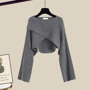 Avencea | Comfortable Three-Piece Set with Long Sleeves