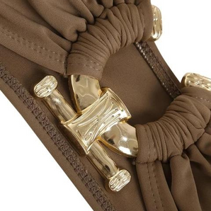 Avencea O-Ring Lacing Shiny Metal Swimwear