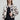 Avencea | Autumn Winter Music Print Baseball Jacket