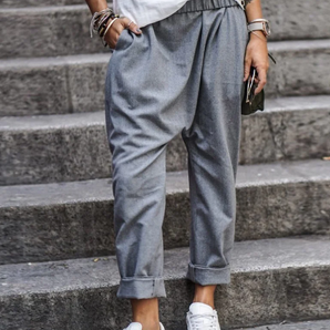 Avencea - Casual Linen Pants