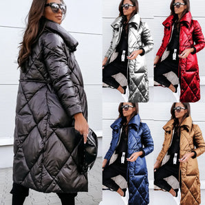 Avencea Cotton Quilted Parka Jacket