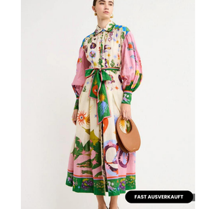Avencea - Unique Hand-Painted Designer Dress
