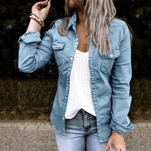 Avencea - Elegant Mid-Length Jacket