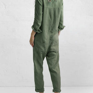 Avencea - Long-Sleeve Jumpsuit