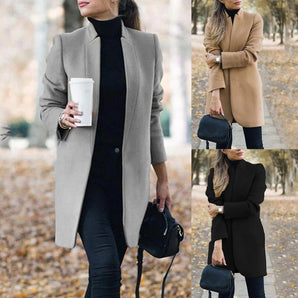 Avencea - Elegant Longline Leisure and Business Coat