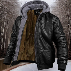 Exclusive High-Quality Leather Jacket - Classic Design and Style at Avencea