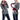 Avencea Maternity Chaps, Nursing Sweatshirts for Nurses, Floral Print, Pockets, Zipper, Nursing Clothing