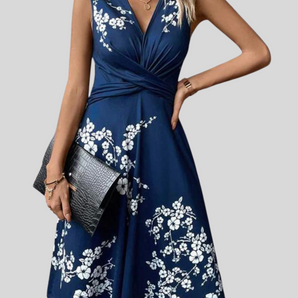 Avencea - Short-Sleeved Dress - Elegant - Seasonal Collection - Ideal for Summer