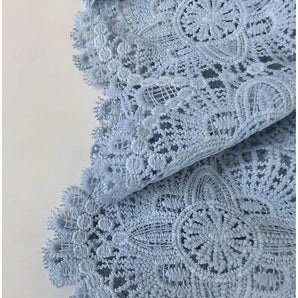 Avencea | Dress with Buttons and Lace Details