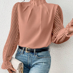 Avencea - The Long-Sleeved Top in Coastal Chic