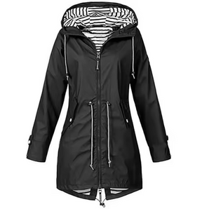 Avencea Waterproof Coat with Adjustable Hood