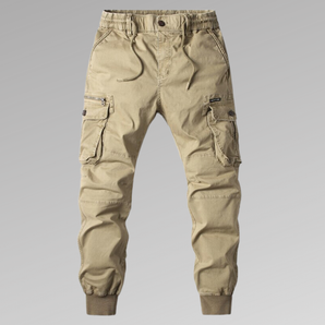 Avencea – Robust Cargo Pants with Elastic Waistband for Stylish Outdoor Adventures