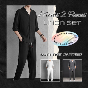 Avencea 2 Piece Linen Summer Suits