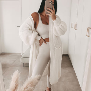 Avencea Cream White - One Size XS-XL - Safe Length 1.15 m