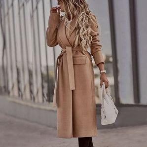 Avencea – Elegant Wool Blend Coat for Special Occasions