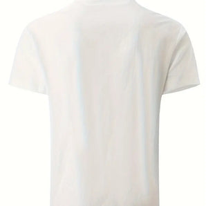 Avencea – casual, solid color short sleeve button-down shirt