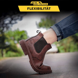 Avencea | Waterproof Safety Shoes with Steel Toe Protection - Durable Slip-Resistant Work Boots