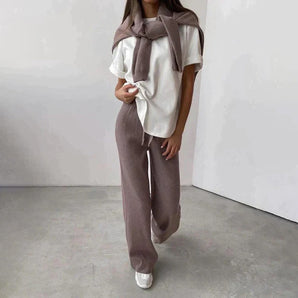 Avencea - Comfortable, Casual Acrylic and Wool Cashmere Set