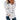 Abstract Ink Splash Long Sleeve Women's Blouse - Fall Fashion Top