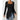 Asymmetrical gray ribbed sweater with button details, featuring long sleeves and a fitted design, displayed in a black color variant, size XL.