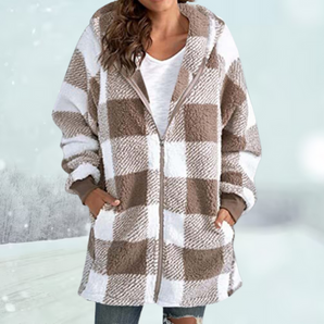Avencea | Career Jacket with Hood: Winter Fashion for Style-Conscious Days