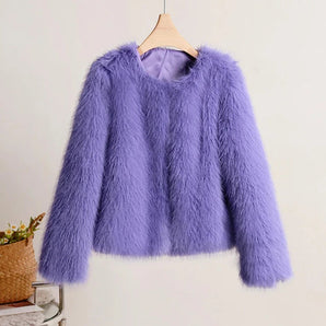 Avencea | High-Quality Fur Coat for the Fashion-Conscious Woman - Winter 2024