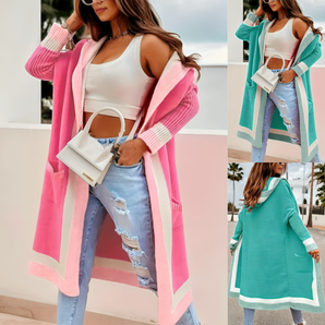 Avencea - Hooded Cardigan for Women