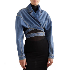 Avencea Leroy Hollow Denim Jacket