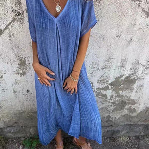 Avencea Linen Summer Dress