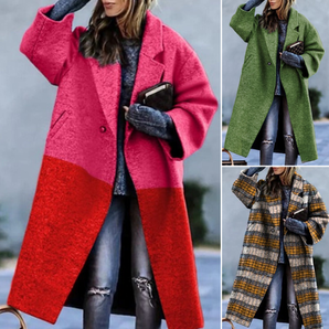 Avencea - Oversized Long Winter Jacket - Women's Jacket