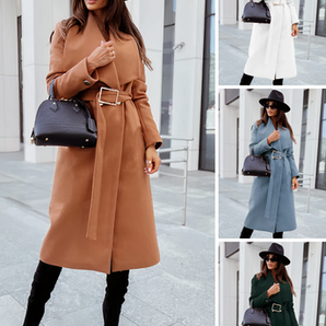 Avencea - Stylish Coat with Belt