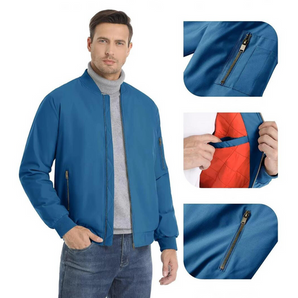 Avencea - Stylish & Functional Winter Jacket with Orange Lining