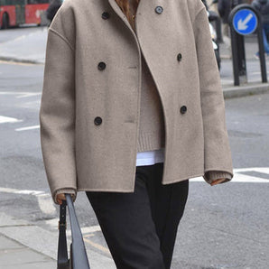 Avencea - Trendy Oversized Jacket with Buttons for Ultimate Comfort