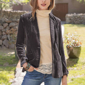Avencea - Vintage Fashion Blazer Jacket