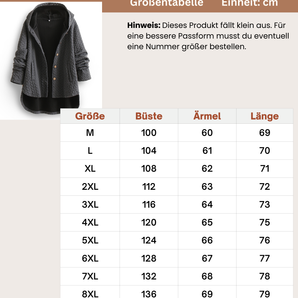 Avencea - Women's Hooded Loose Fit - Oversized Winter Jacket