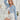 Avencea - Women's Jacket with Jeans Cutout