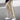 Beige chevron textured elastic waist sweatpants in khaki color, shown from the waist down, highlighting the comfortable and relaxed fit designed for lounging.