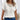 White crochet lace bohemian top for women in size 5XL, featuring intricate detailing around the neckline and collar, with long sleeves suitable for summer fashion.